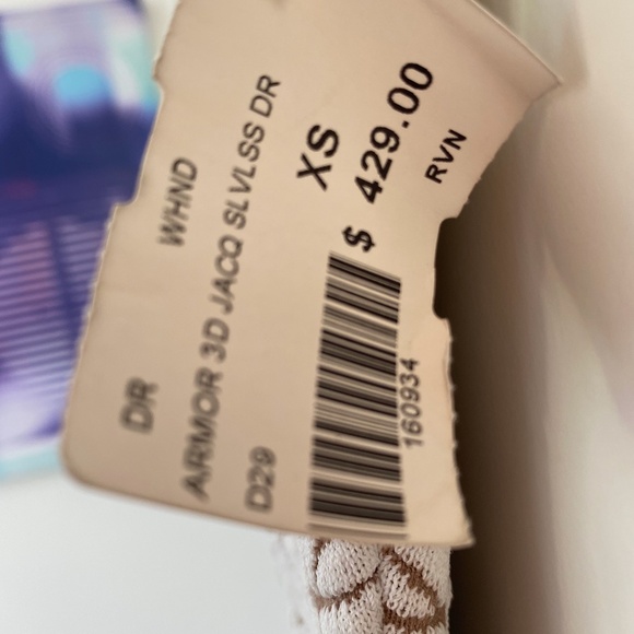 RVN Armor V-Neck Sheath Dress - Picture 4 of 13